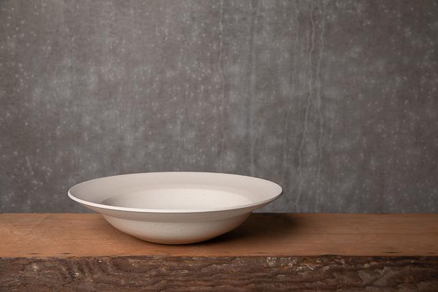 Flared Bowl, Recycled White