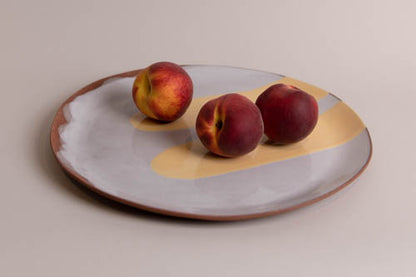 Round Serving Plate, Butter