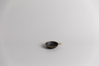 Low Bowl, Patina Brass