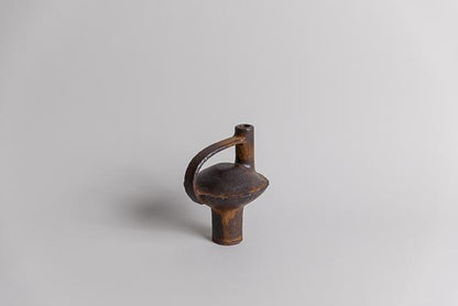 Bouteille, Brown Yellow Glaze