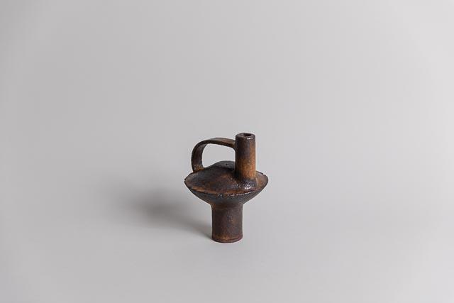 Bouteille, Brown Yellow Glaze