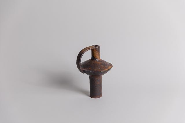 Bouteille, Brown Yellow Glaze