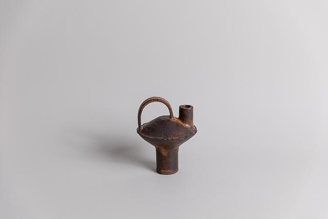 Bouteille, Brown Yellow Glaze