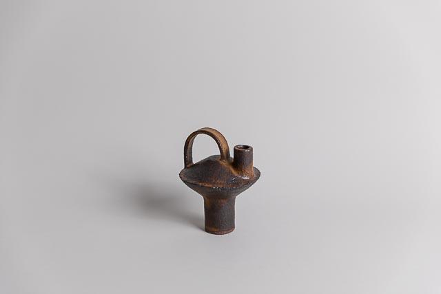 Bouteille, Brown Yellow Glaze