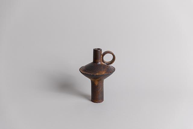 Bouteille, Brown Yellow Glaze