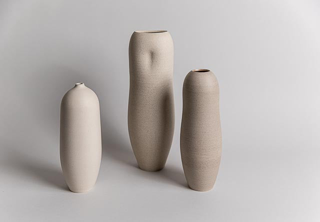 Altered Vase, Pale Speckle