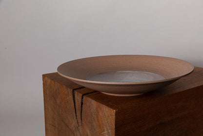 Flared Bowl I, Brick, handthrown by UK ceramicist Luke Eastop