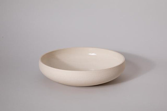 Crucible Dish, Textured White