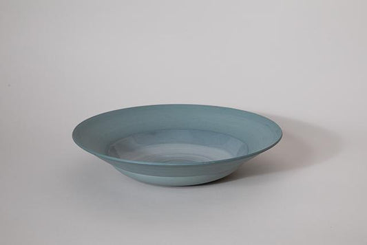 Flared Bowl, Petrol Blue