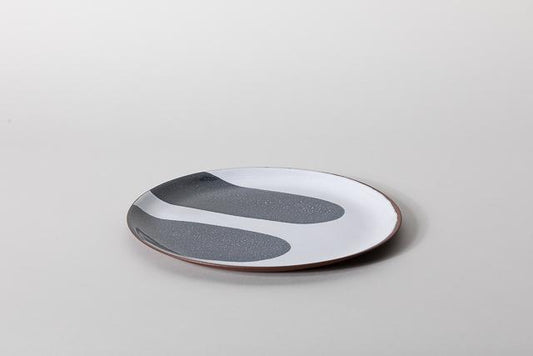 Large Plate, Black