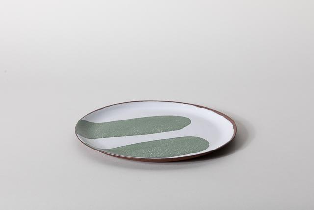 Large Plate, Green