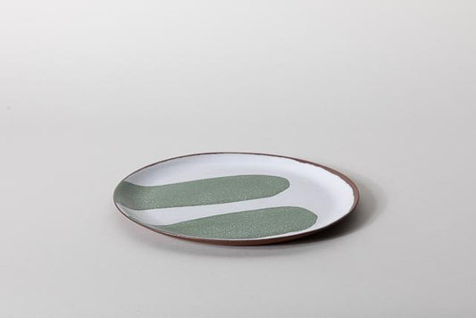 Large Plate, Green
