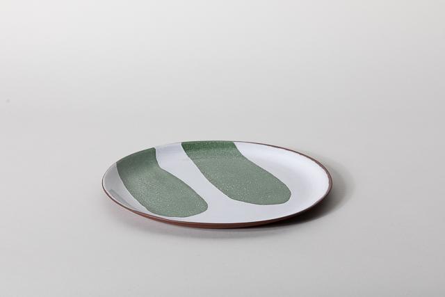 Large Plate, Green