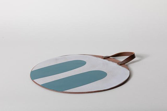 Large Round Platter, Ocean