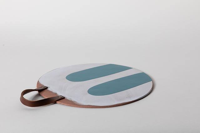 Large Round Platter, Ocean