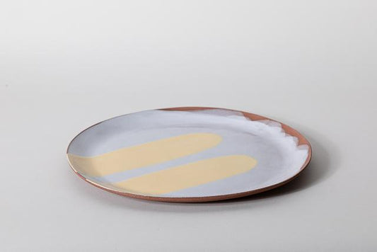 Round Serving Plate, Butter