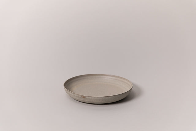 Low Display Bowl, Pearl Grey