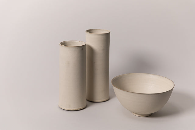 Vessel Large, Warm White