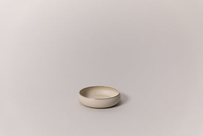 Curved Bowl Small, Warm White