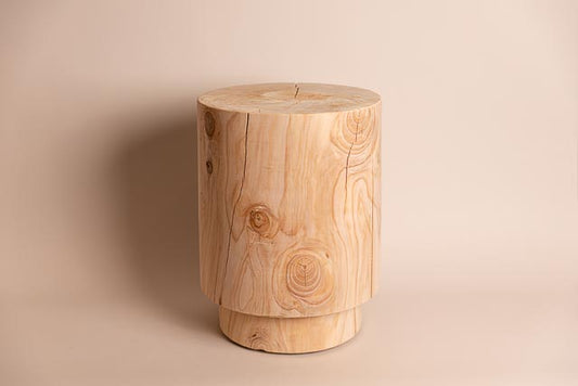 Stepped no. 2 (*PREORDER LEADTIME APPLIES*), Side Table, solid timber, hand turned in Melbourne