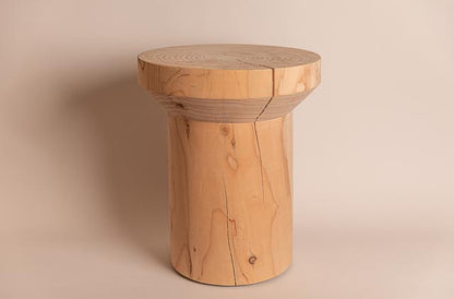 Funnel no. 1 sidetable(*PREORDER LEADTIME APPLIES*), solid timber, hand turned in Melbourne