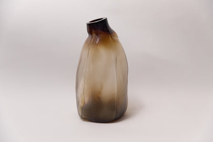 105 ltr Forms Vase, Olive Brown