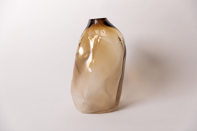105 ltr Forms Vase, Old Gold