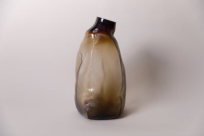 105 ltr Forms Vase, Olive Brown