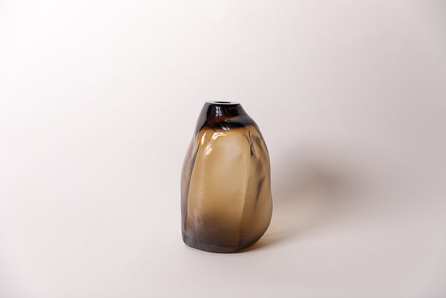 105 ltr Forms Vase, Olive Brown