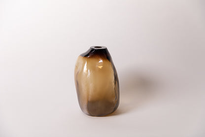 105 ltr Forms Vase, Olive Brown