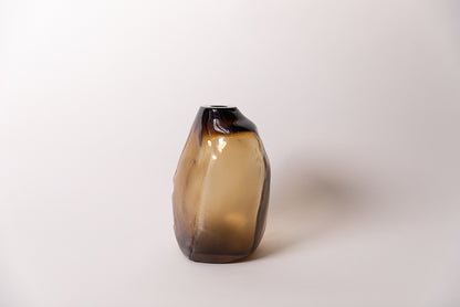 105 ltr Forms Vase, Olive Brown