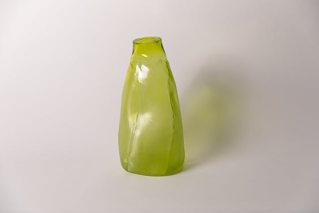 105 ltr Forms Vase, Lemon Yellow