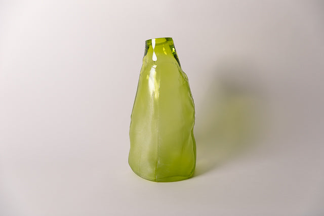 105 ltr Forms Vase, Lemon Yellow
