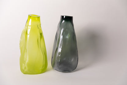 105 ltr Forms Vase, Lemon Yellow