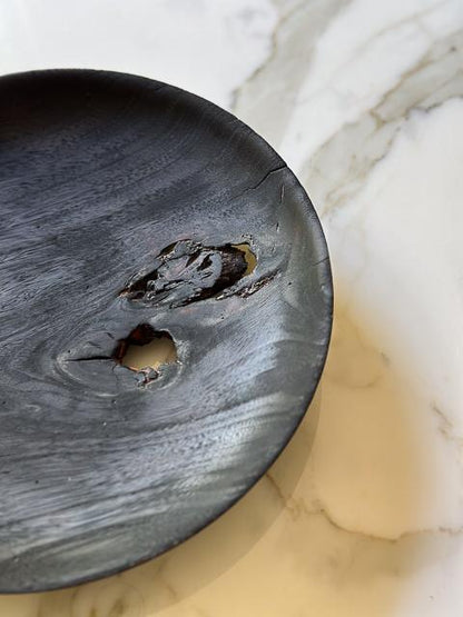 Pedestal Bowl, Charred