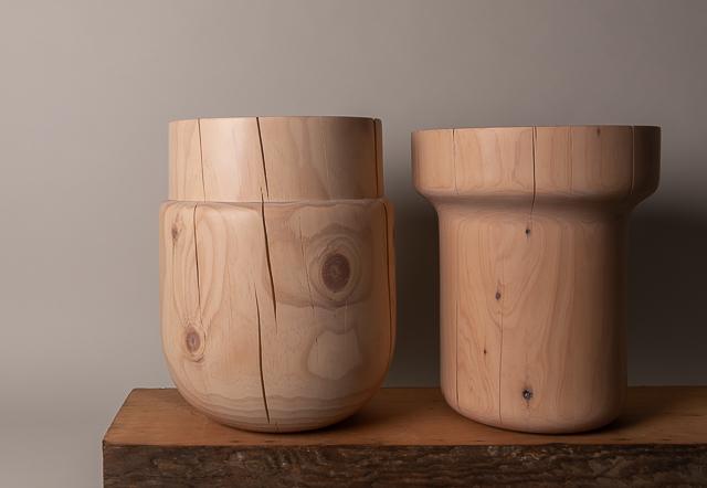 Cork, Large (*PREORDER LEADTIME APPLIES*), side table, solid timber, hand turned in Melbourne