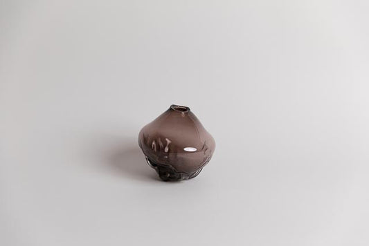‘Summer Collection’ Small Glass Object, Aubergine