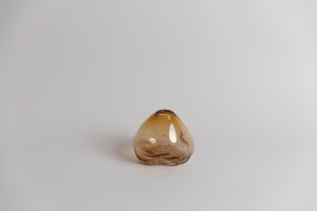 ‘Summer Collection’ Small Glass Object, Old Gold
