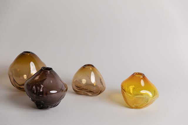 ‘Summer Collection’ Small Glass Object, Old Gold